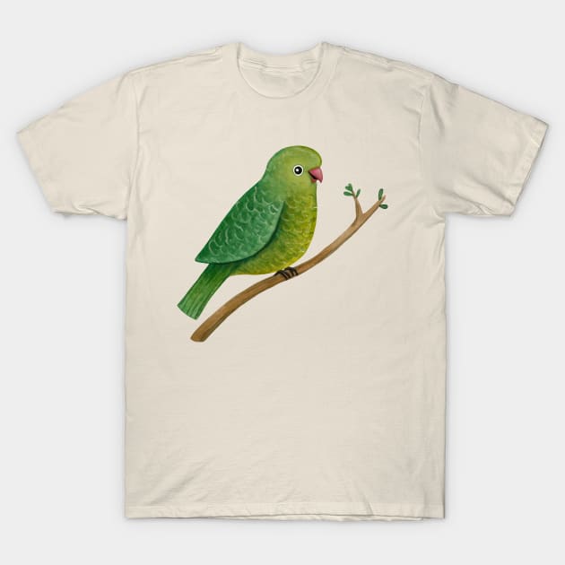 Cute Parrot T-Shirt by Sophie Corrigan